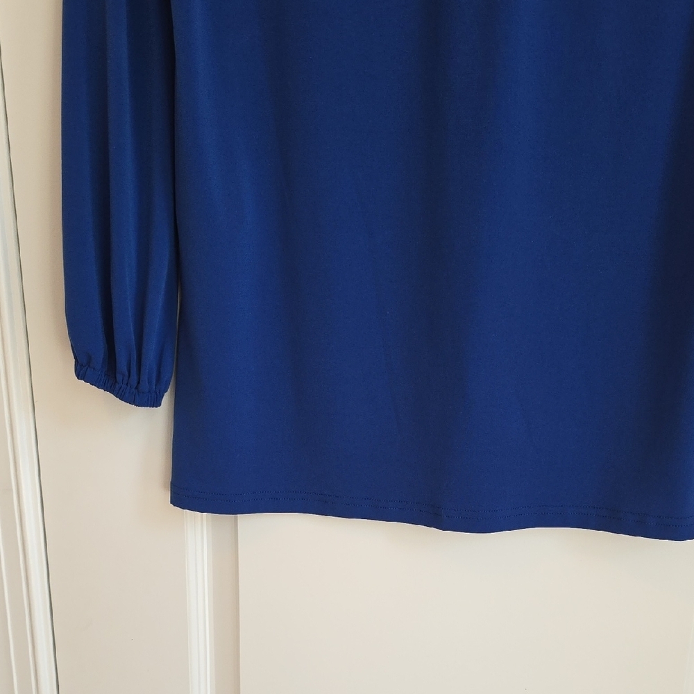 Jones New York Royal Blue Blouse - Picture 5 of 5